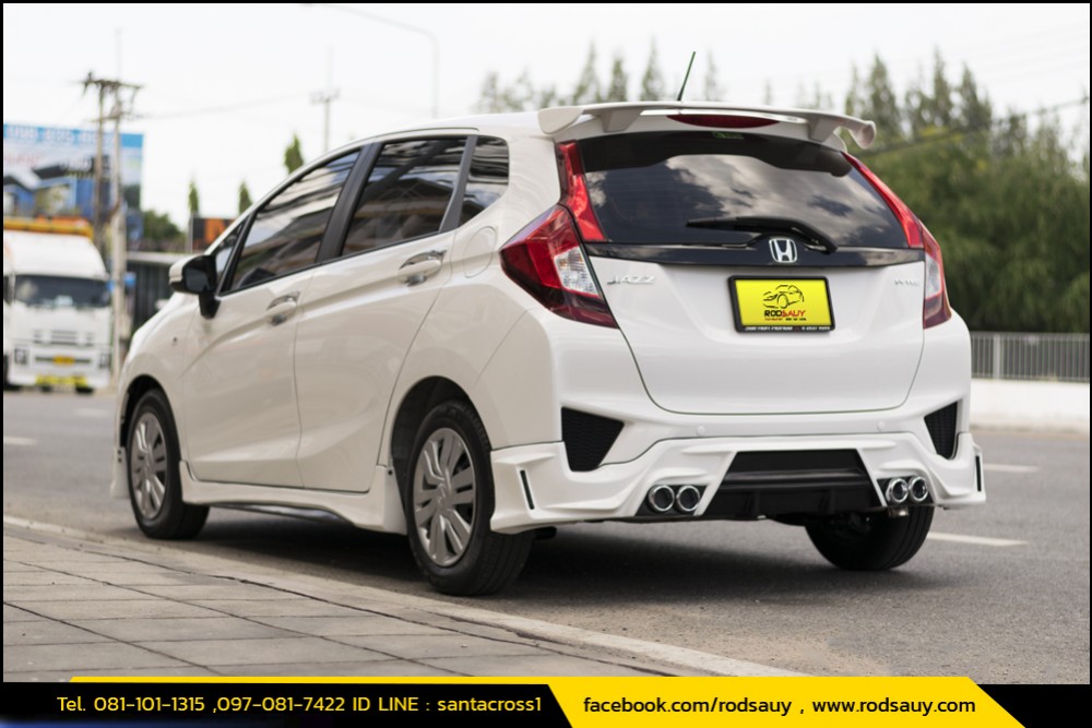 ชุดแต่งสเกิร์ตรอบคัน honda jazz รูปที่  10